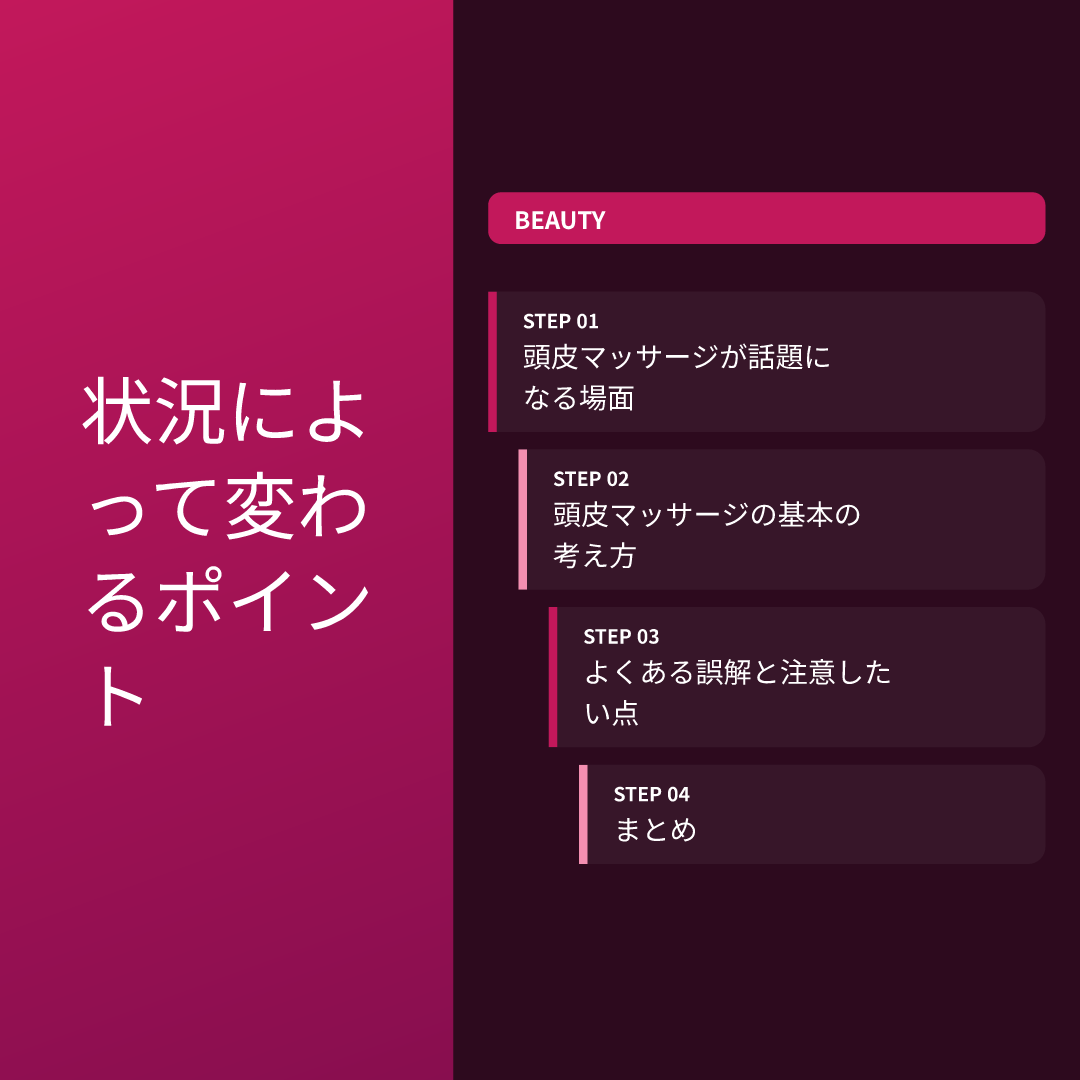 状況によって変わるポイント
