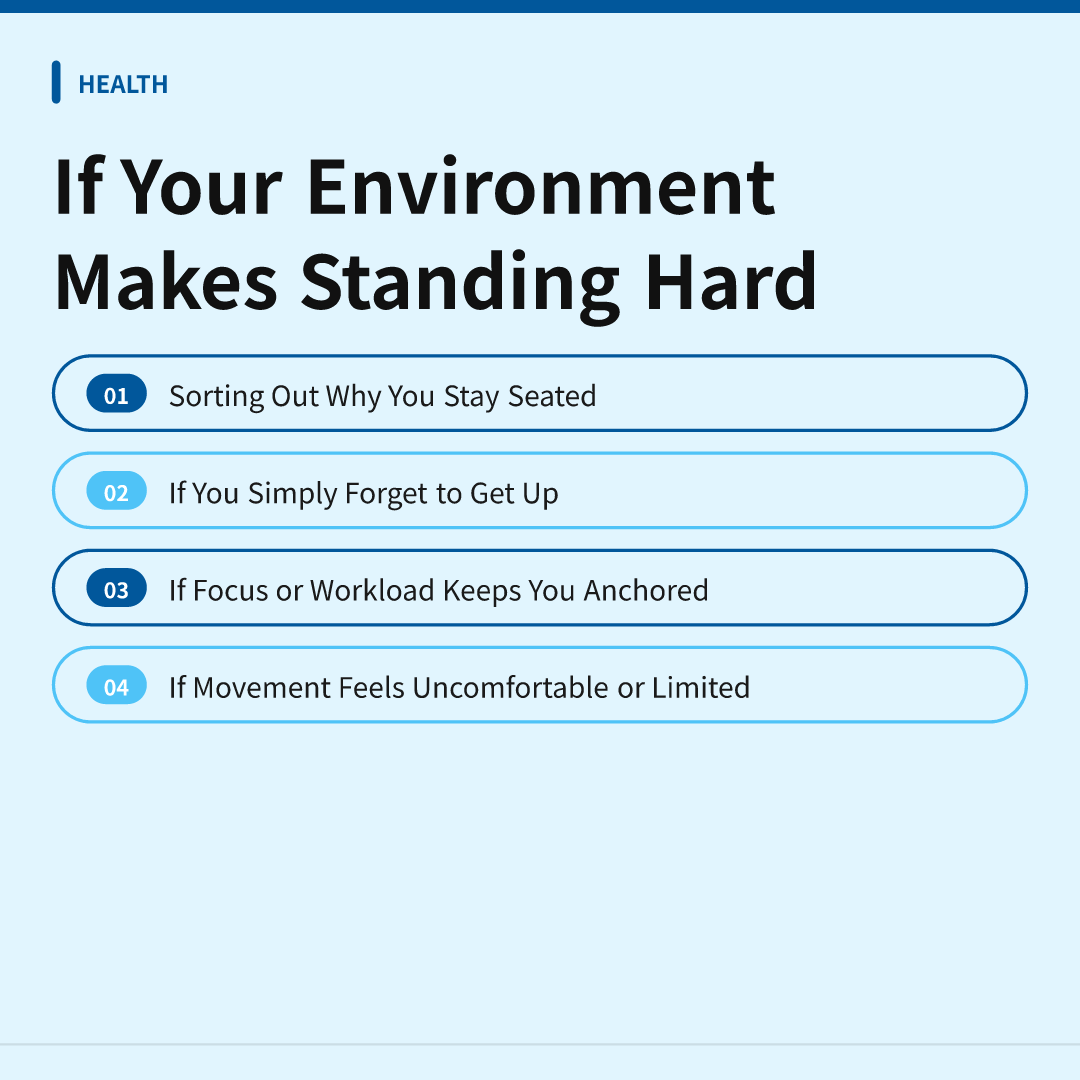 If Your Environment Makes Standing Hard