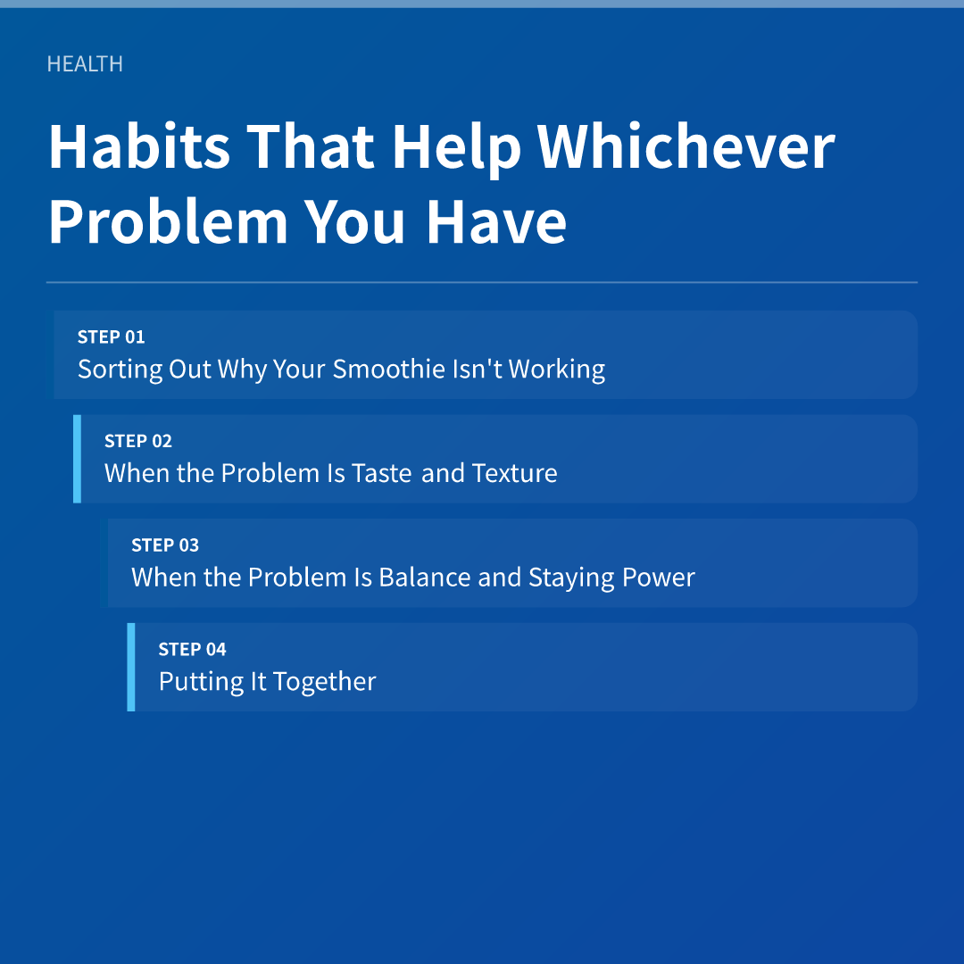 Habits That Help Whichever Problem You Have