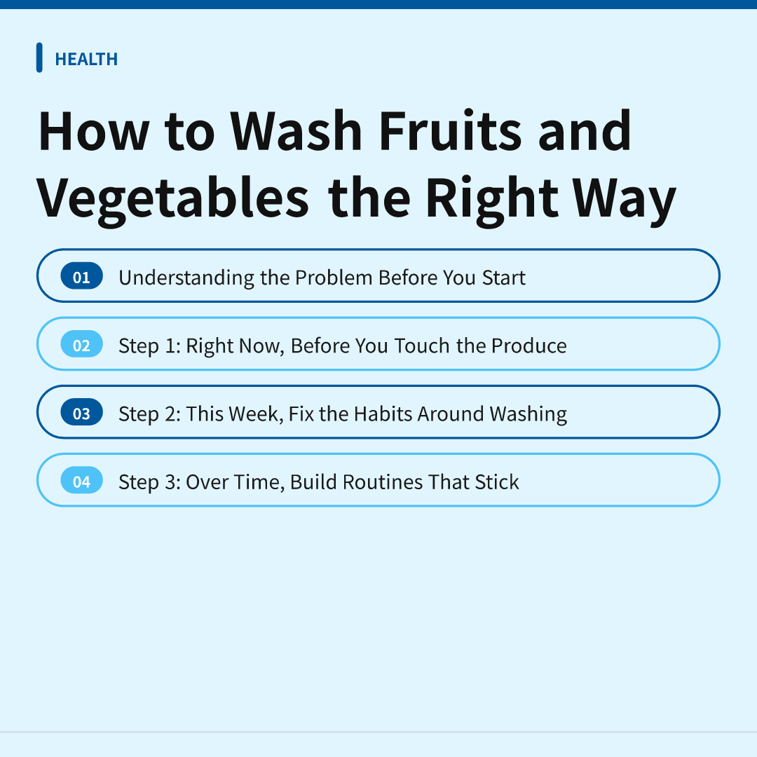 How to Wash Fruits and Vegetables the Right Way - how to wash fruits and vegetables