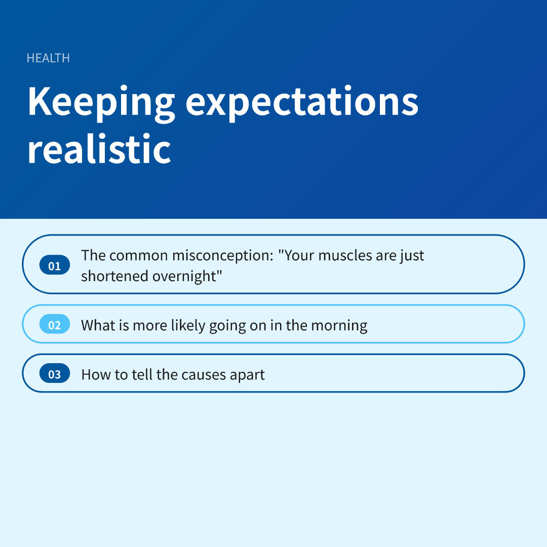 Keeping expectations realistic