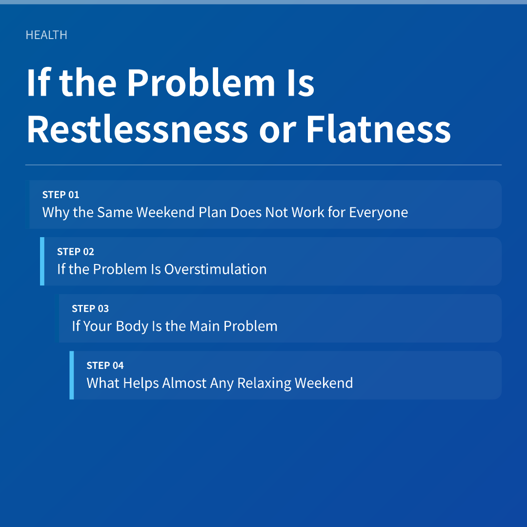 If the Problem Is Restlessness or Flatness