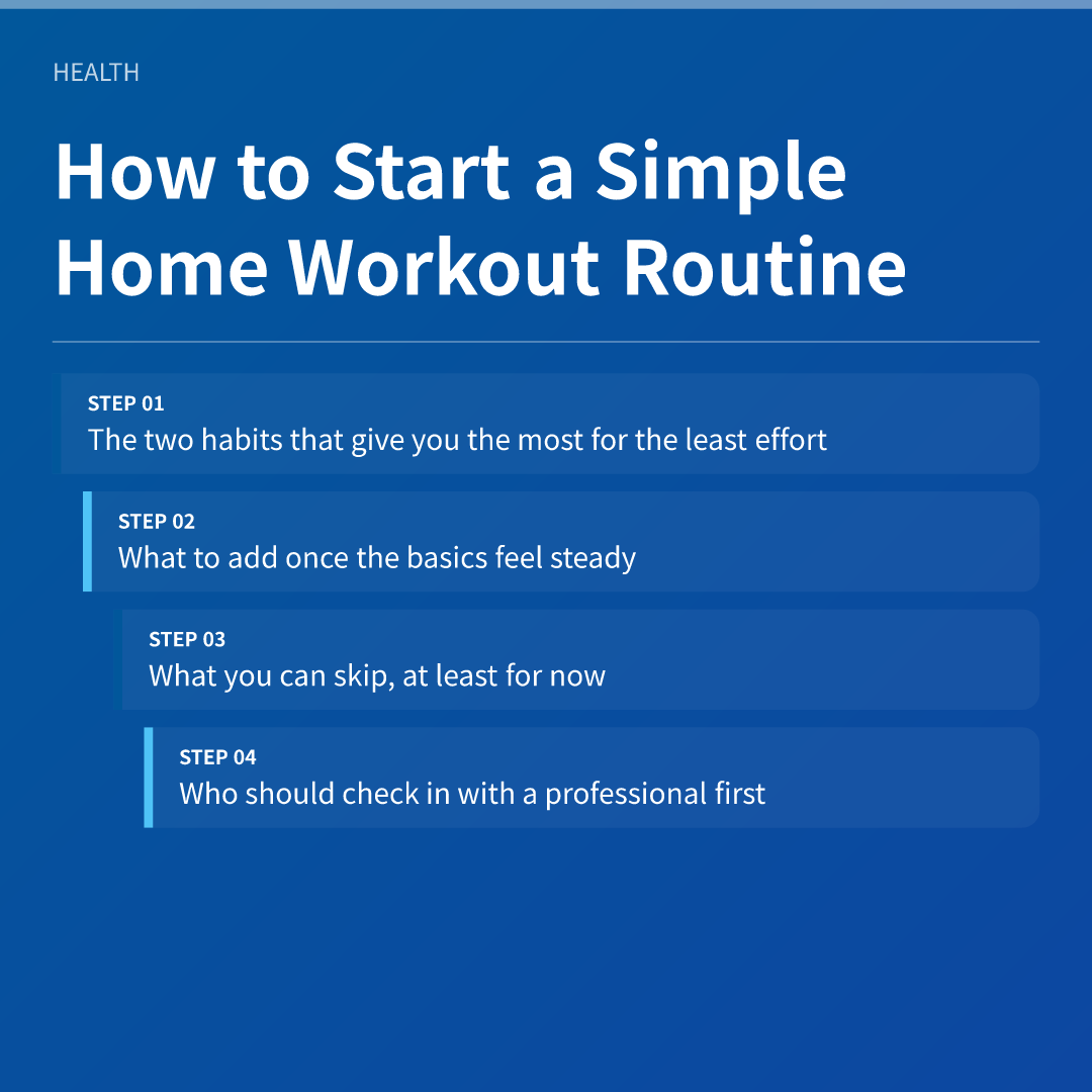 How to Start a Simple Home Workout Routine - how to start a simple home workout routine