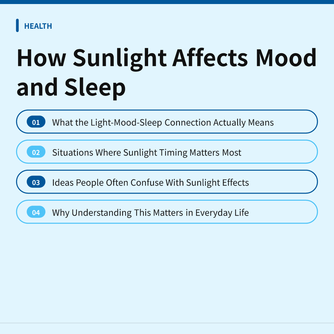 How Sunlight Affects Mood and Sleep - how sunlight affects mood and sleep