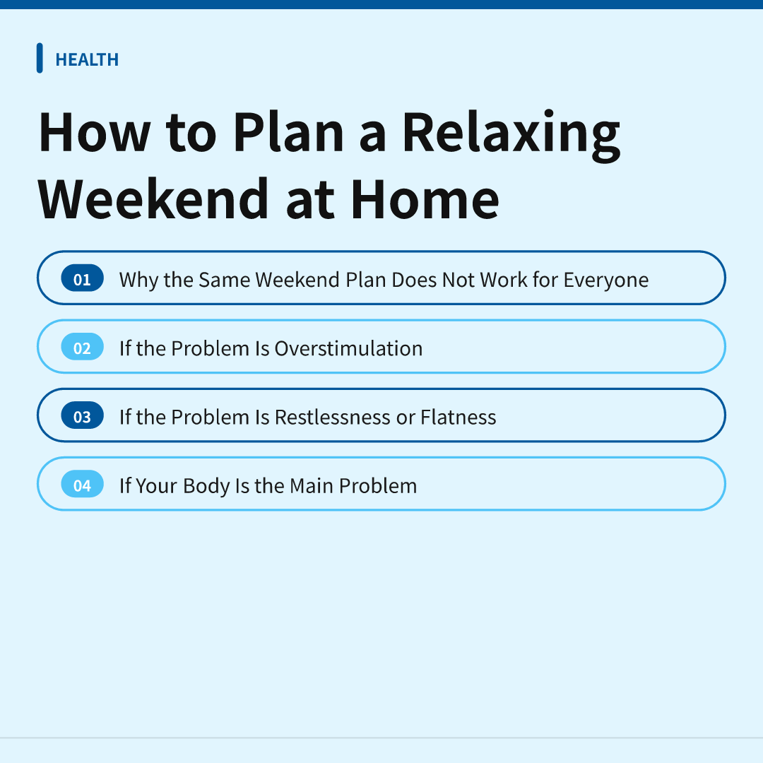 How to Plan a Relaxing Weekend at Home - how to plan a relaxing weekend at home