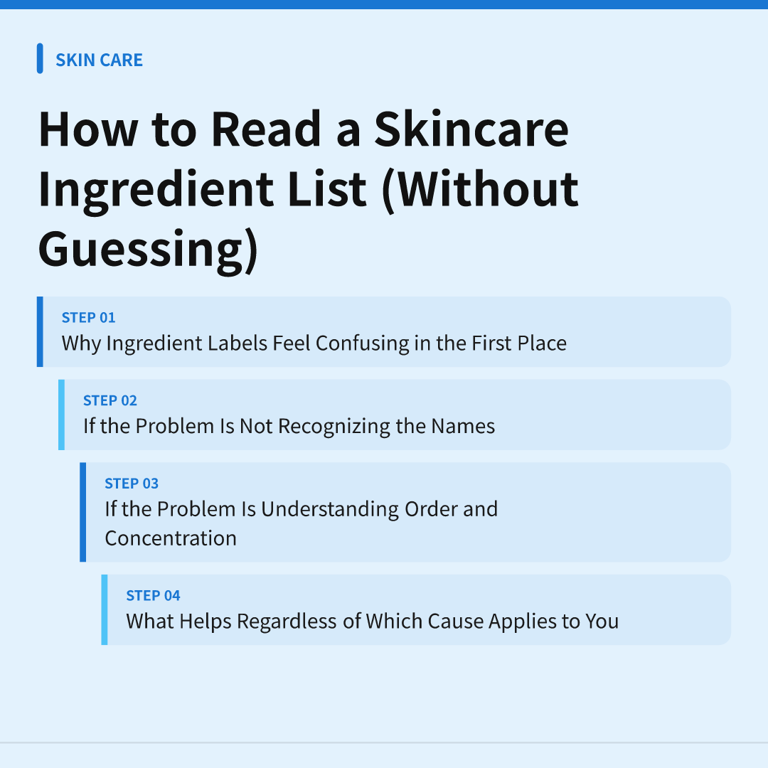 How to Read a Skincare Ingredient List (Without Guessing) - how to read a skincare ingredient list