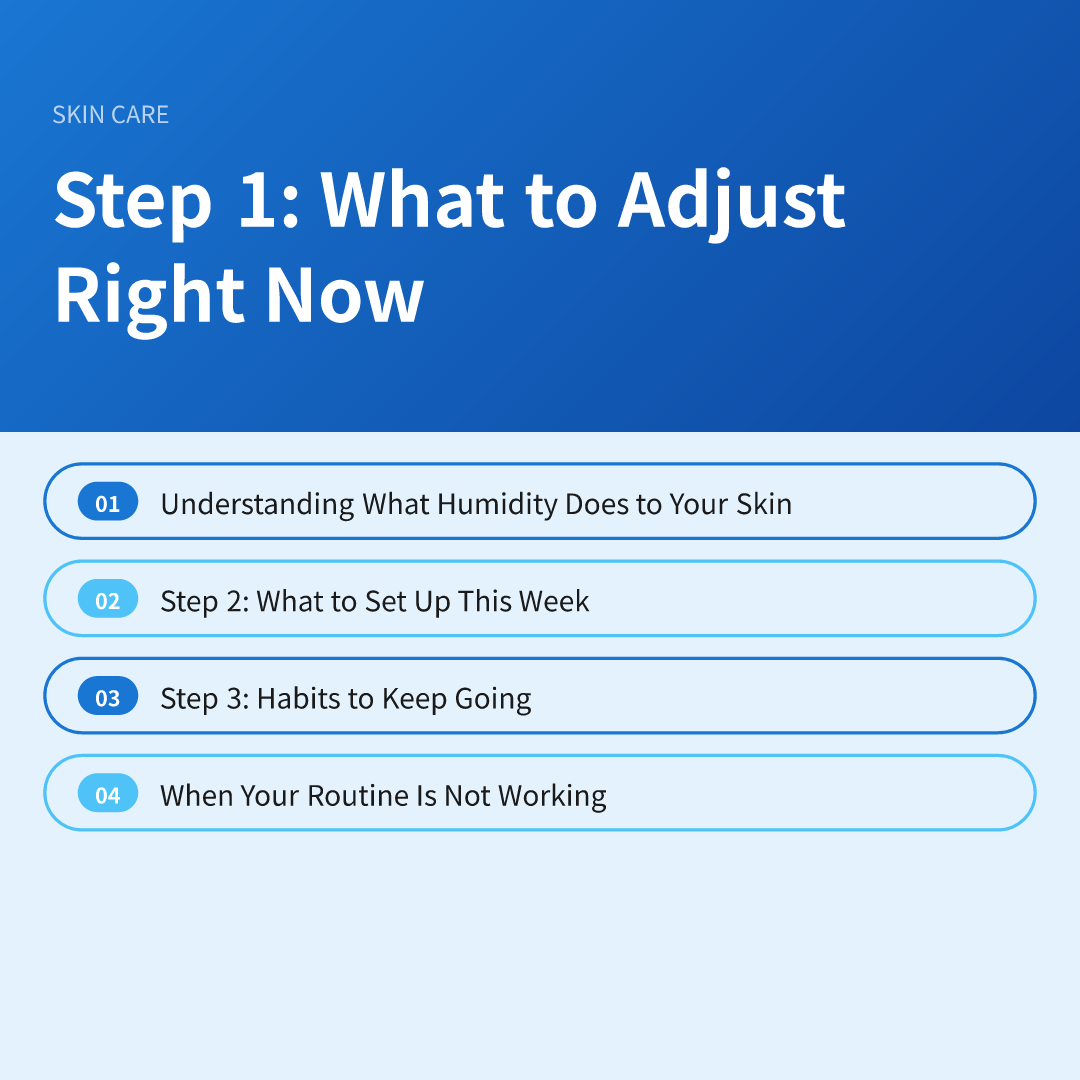 Step 1: What to Adjust Right Now
