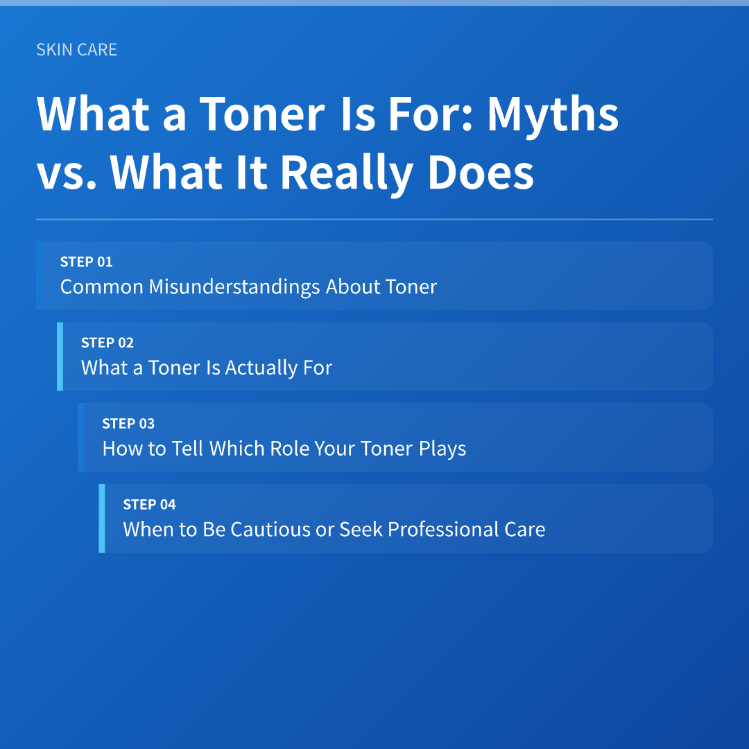 What a Toner Is For: Myths vs. What It Really Does - what a toner is for