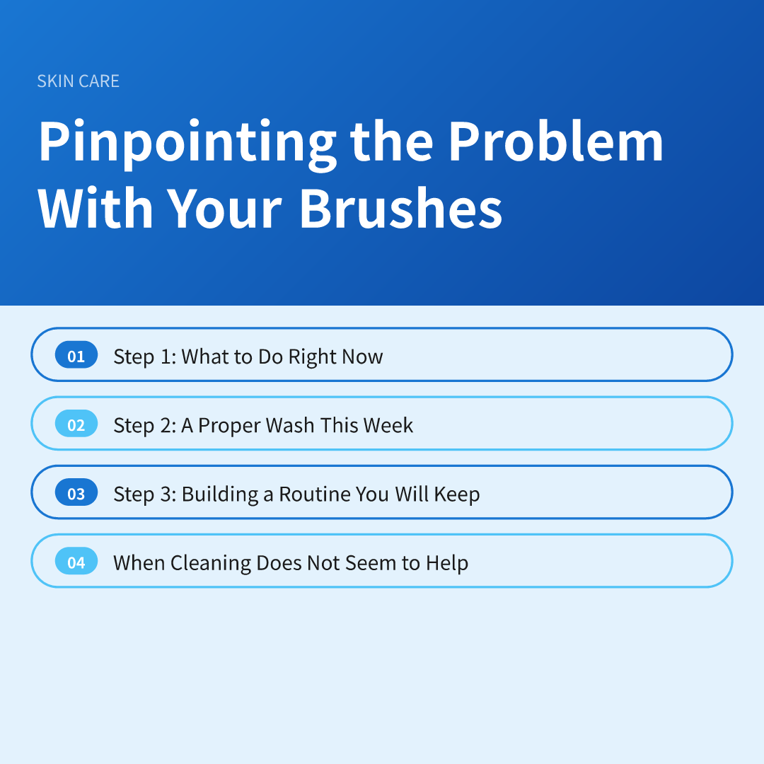 Pinpointing the Problem With Your Brushes