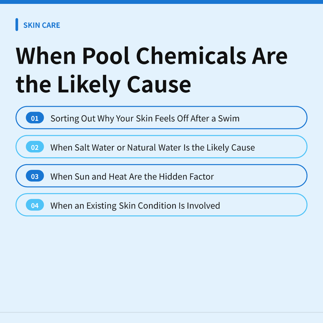 When Pool Chemicals Are the Likely Cause