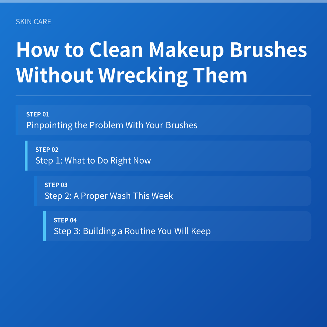 How to Clean Makeup Brushes Without Wrecking Them - how to clean makeup brushes