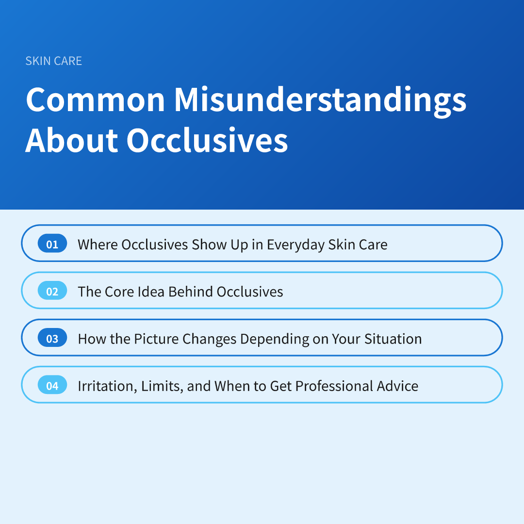Common Misunderstandings About Occlusives