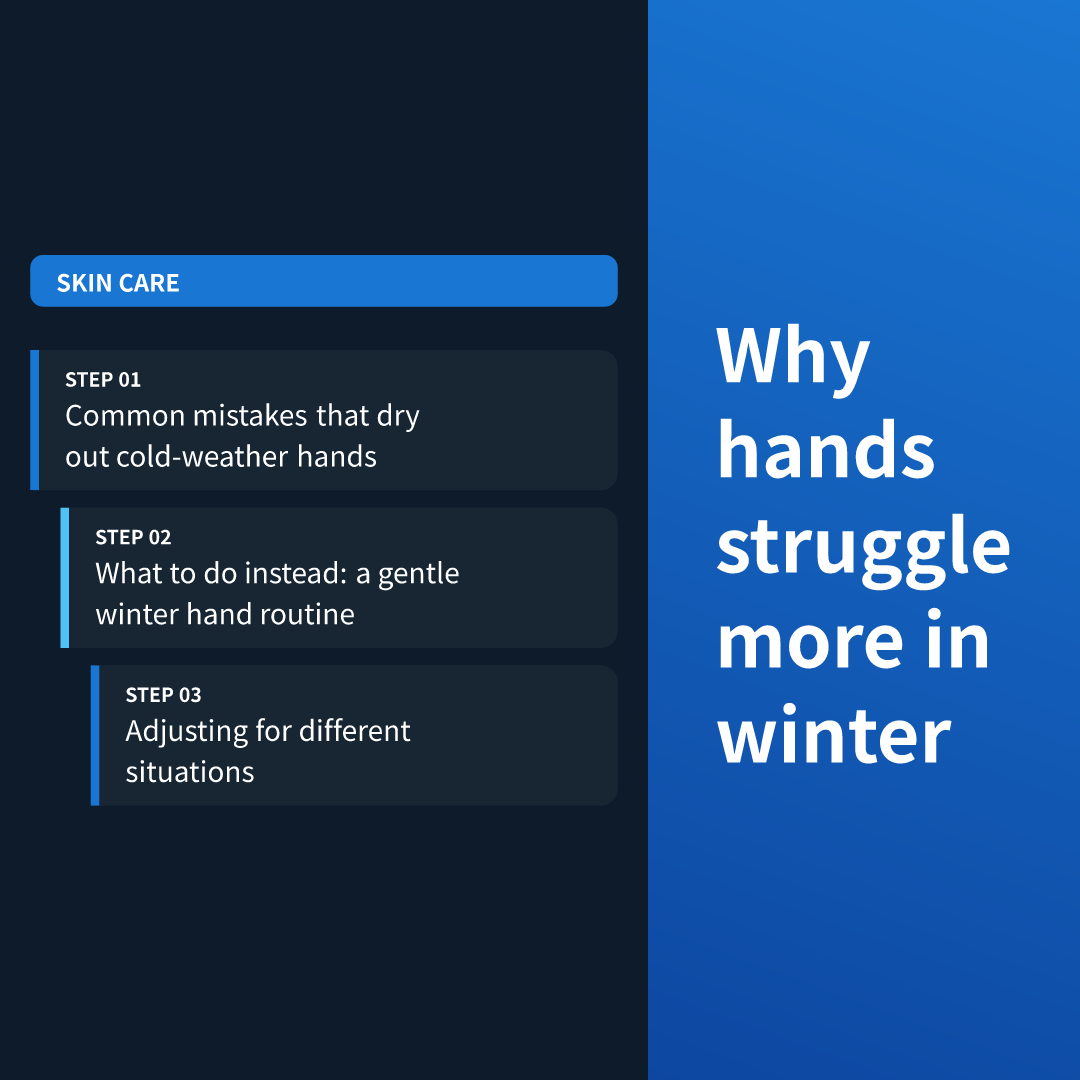Why hands struggle more in winter