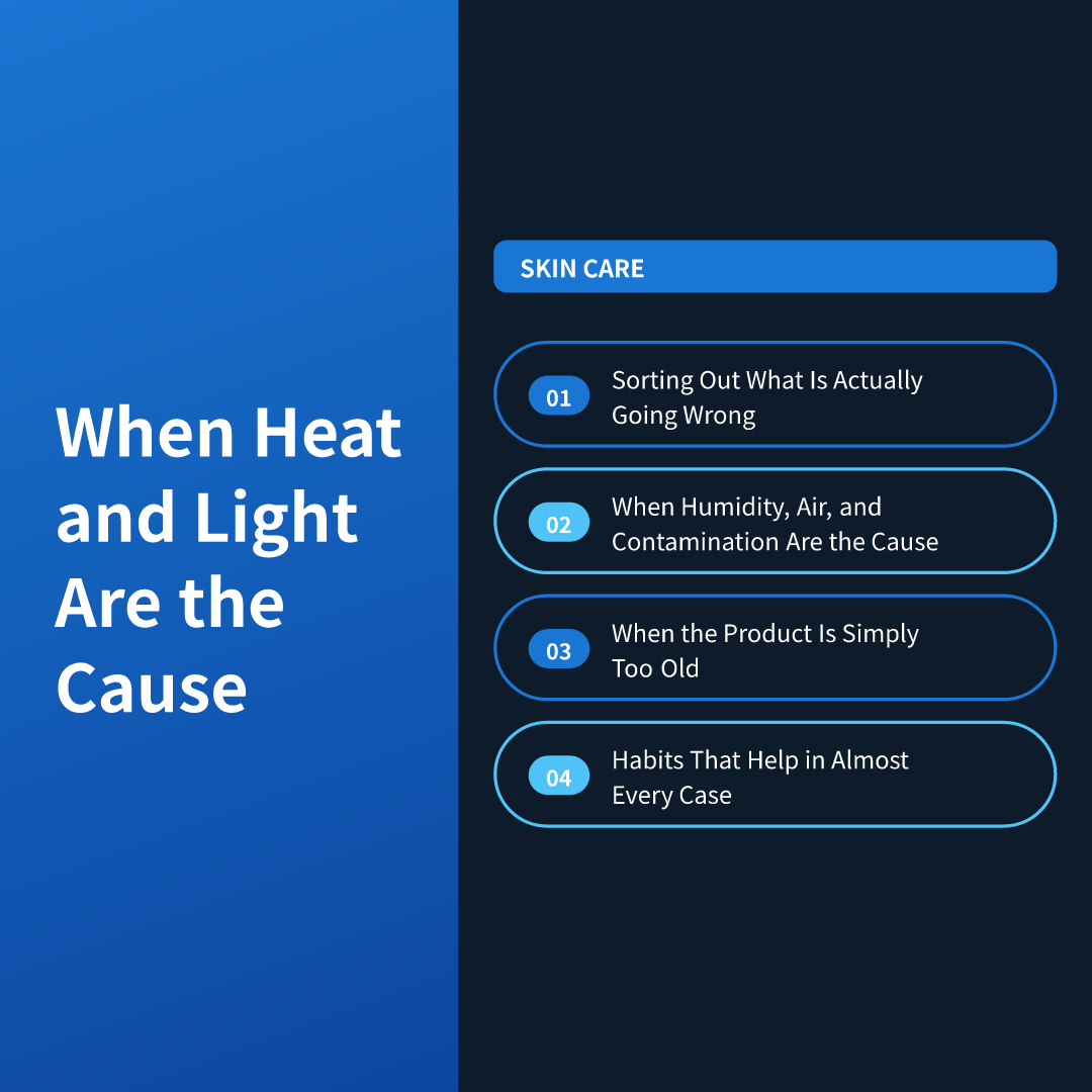 When Heat and Light Are the Cause