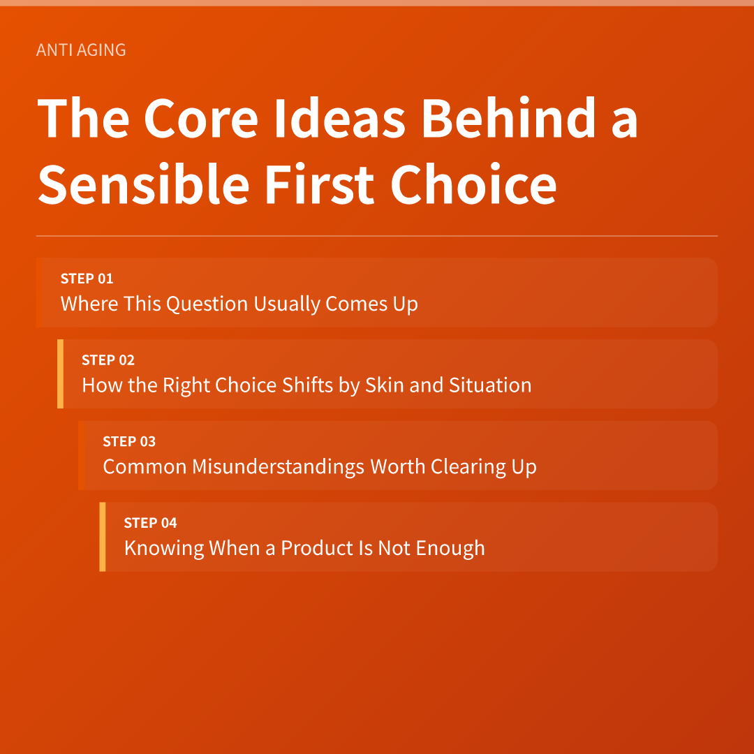 The Core Ideas Behind a Sensible First Choice