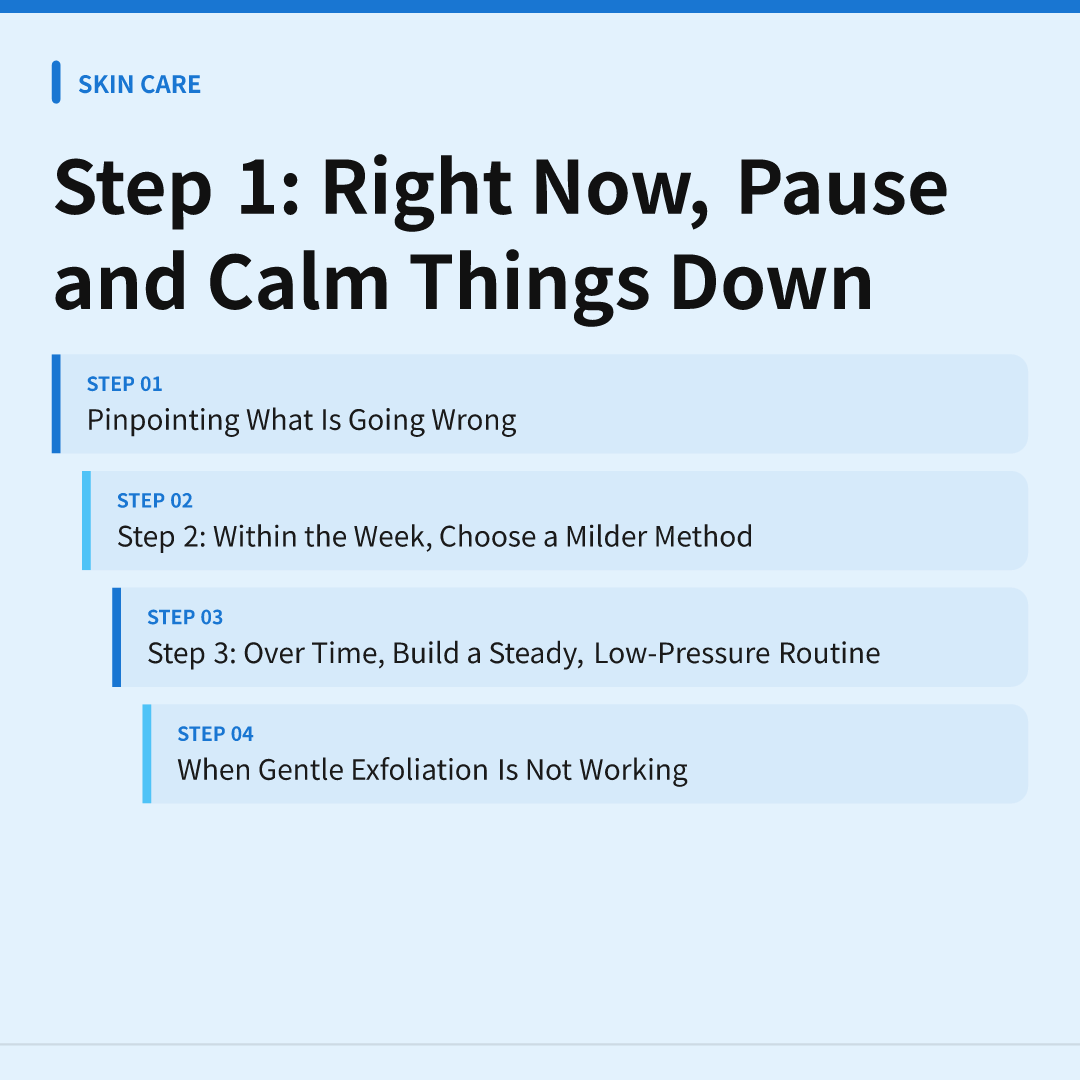 Step 1: Right Now, Pause and Calm Things Down