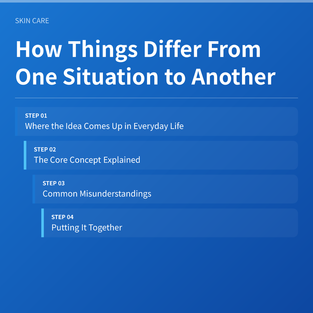 How Things Differ From One Situation to Another