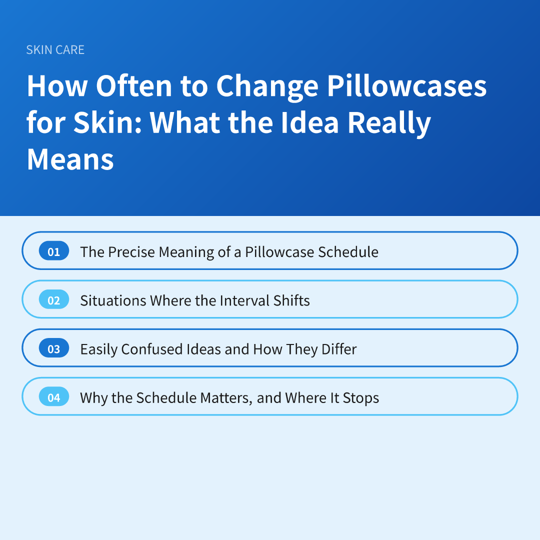 How Often to Change Pillowcases for Skin: What the Idea Really Means - how often to change pillowcases for skin