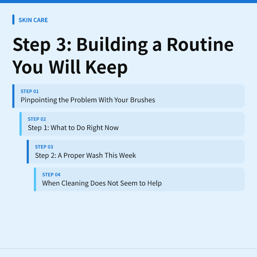 Step 3: Building a Routine You Will Keep