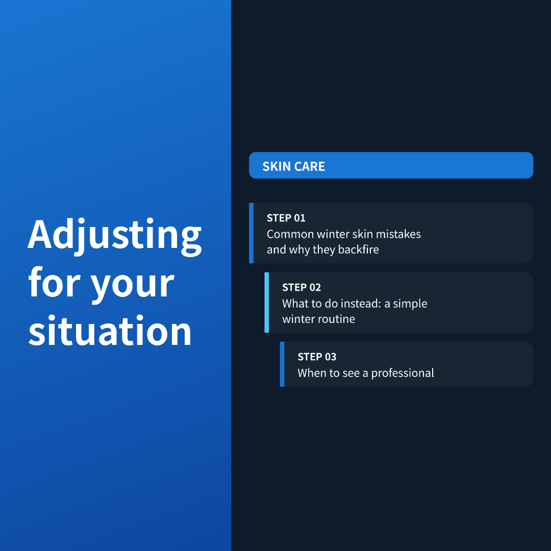 Adjusting for your situation