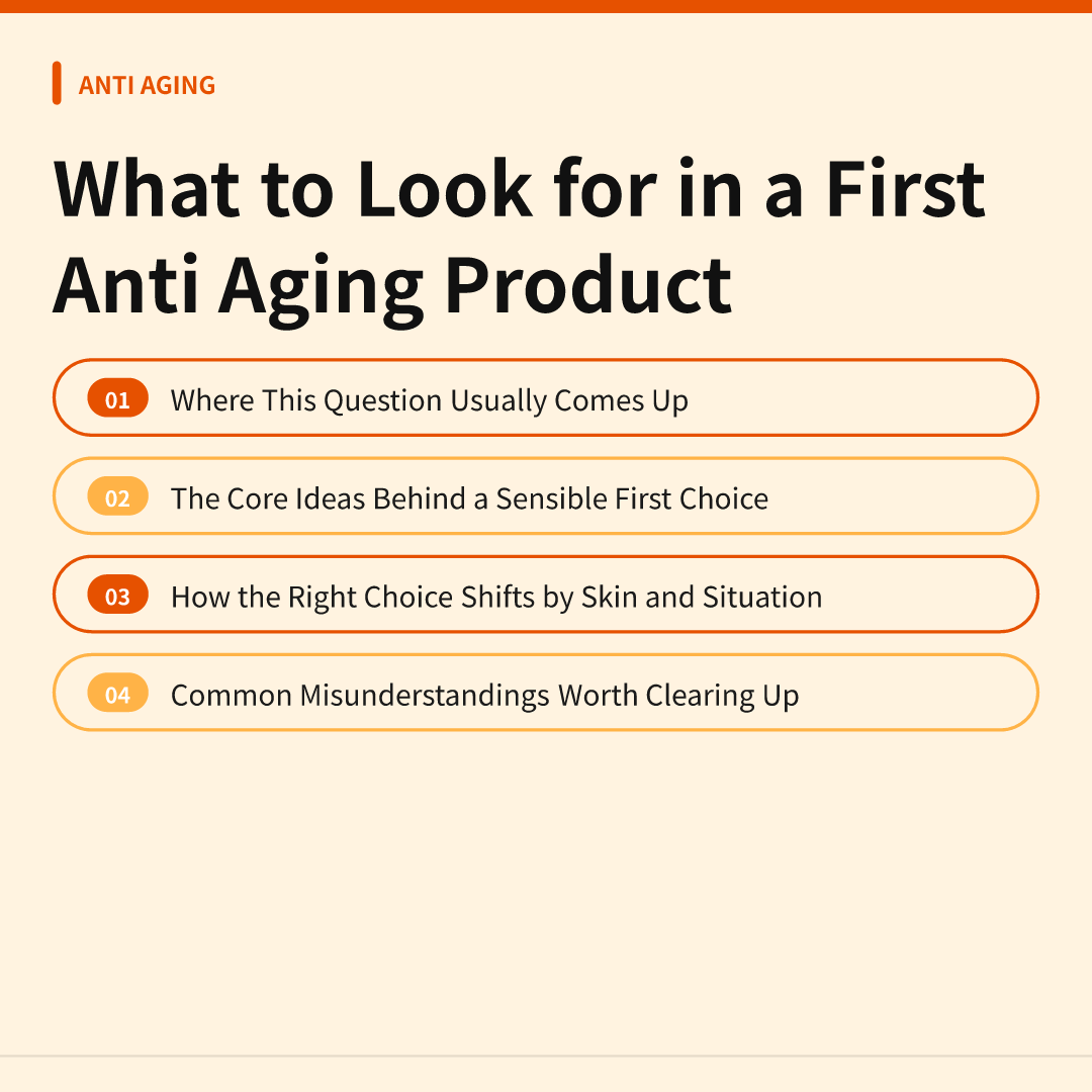 What to Look for in a First Anti Aging Product - what to look for in a first anti aging product
