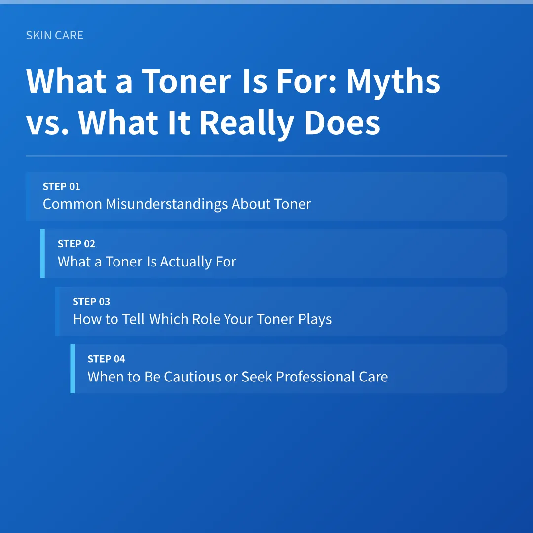 What a Toner Is For: Myths vs. What It Really Does - what a toner is for
