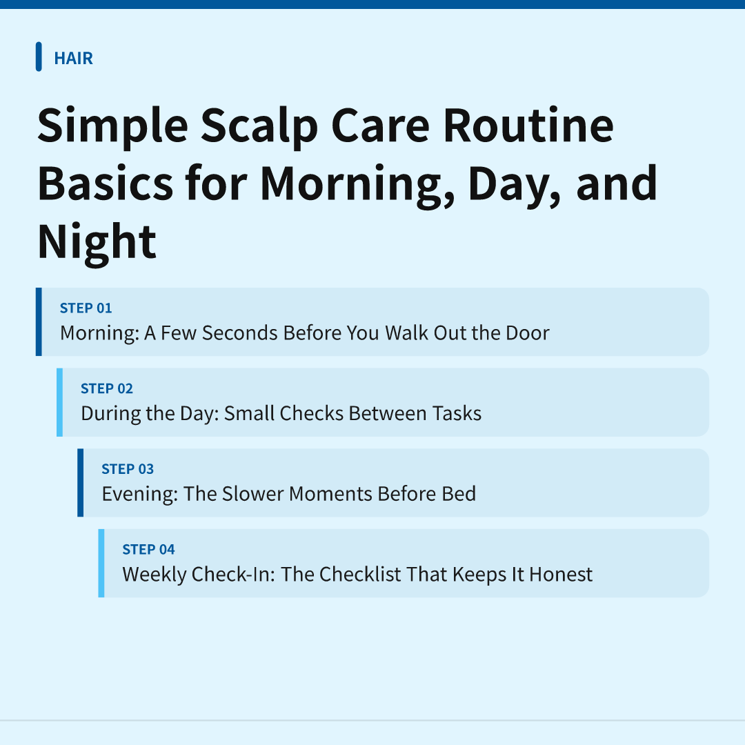 Simple Scalp Care Routine Basics for Morning, Day, and Night image 2