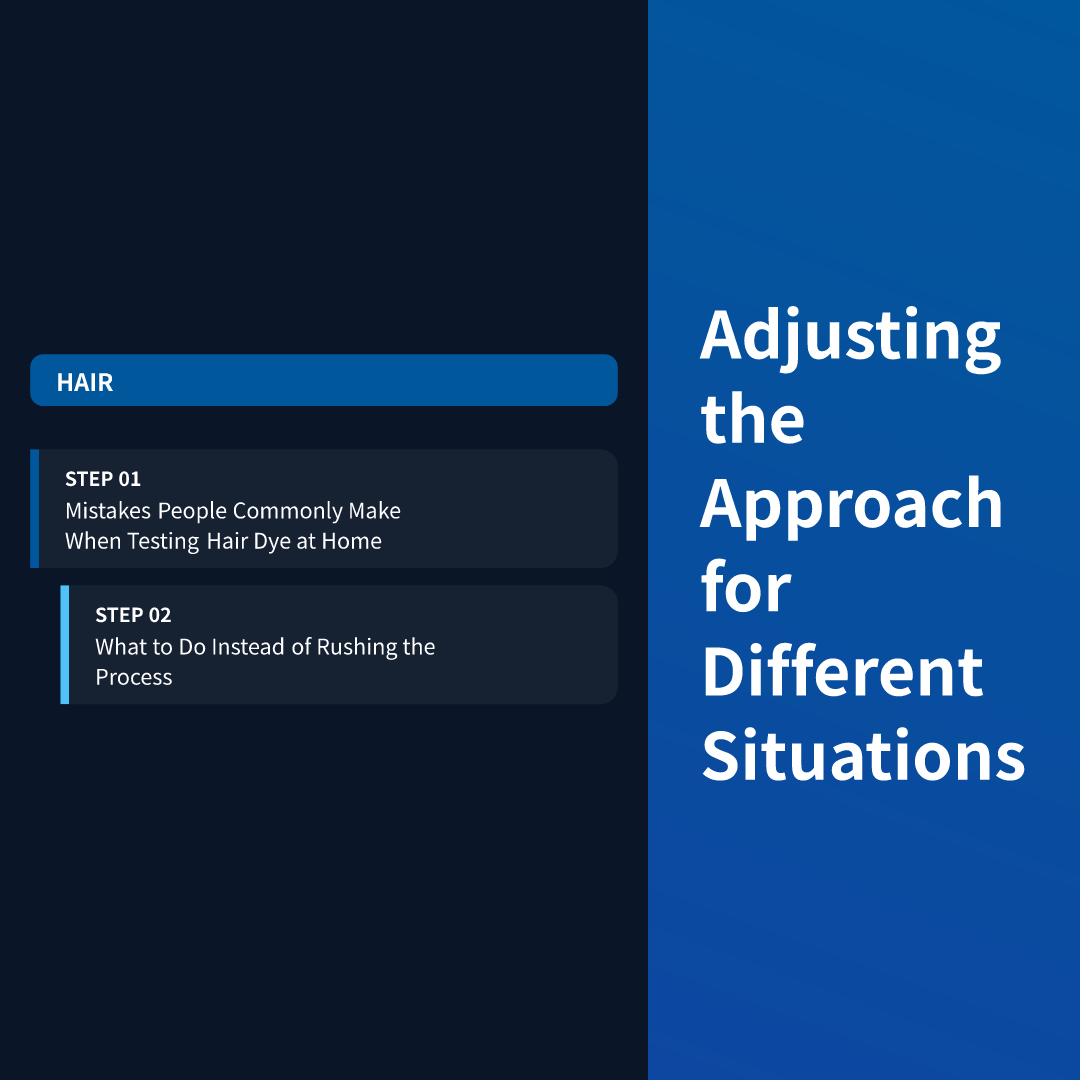 Adjusting the Approach for Different Situations