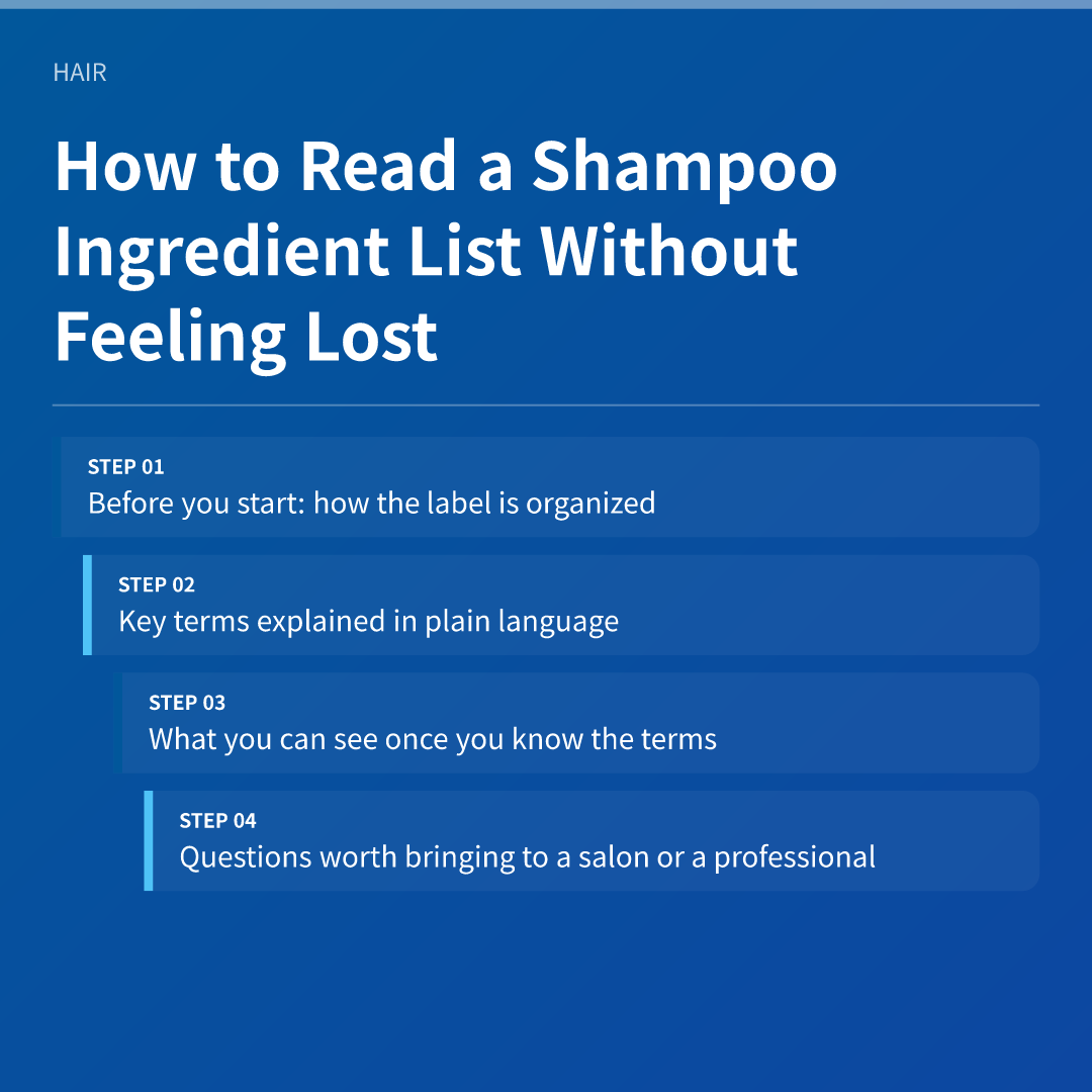 How to Read a Shampoo Ingredient List Without Feeling Lost - how to read a shampoo ingredient list
