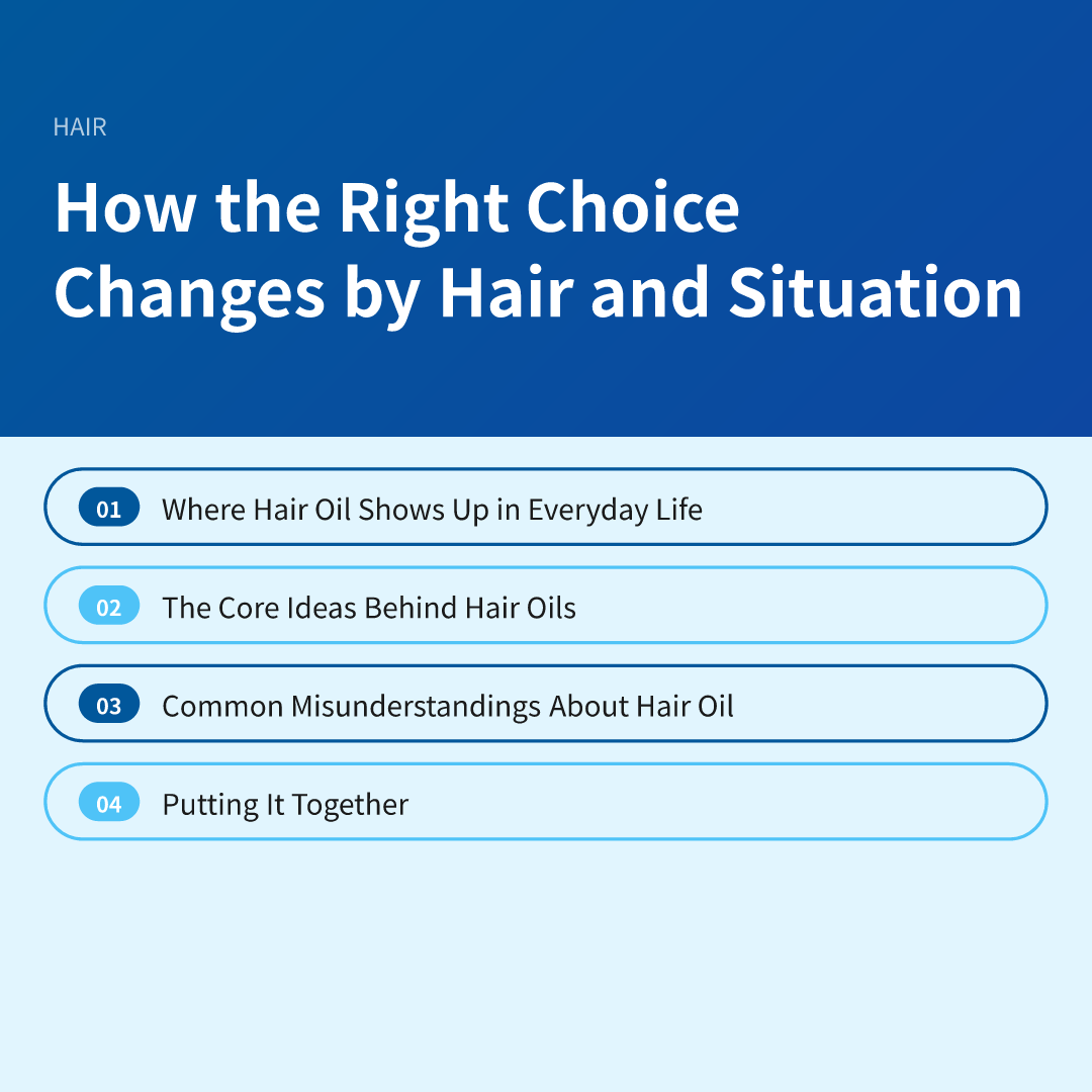 How the Right Choice Changes by Hair and Situation