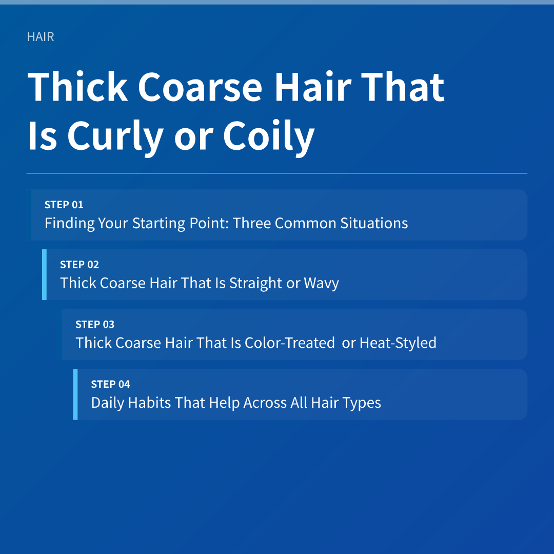 Thick Coarse Hair That Is Curly or Coily