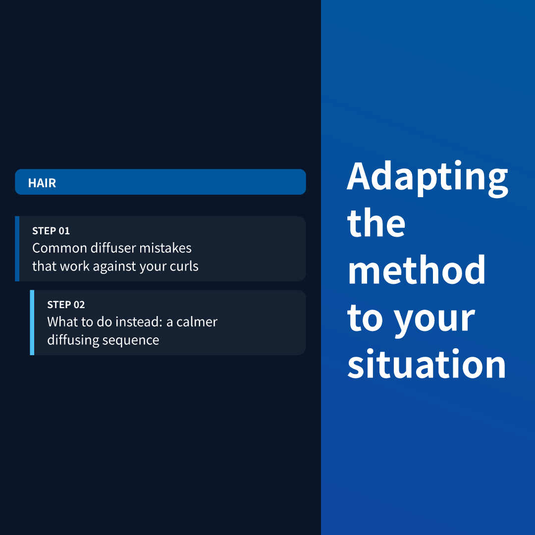 Adapting the method to your situation