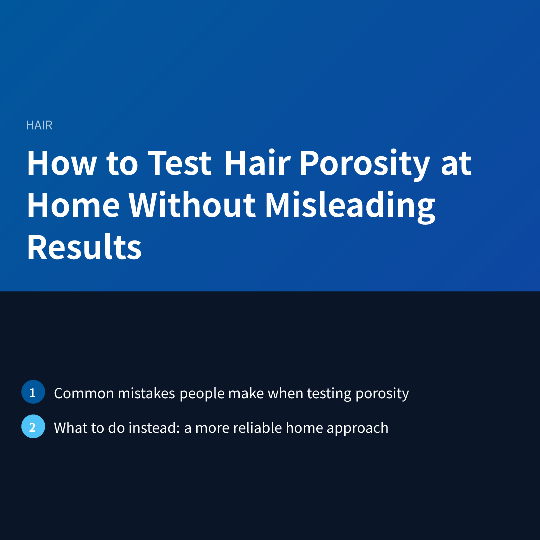 How to Test Hair Porosity at Home Without Misleading Results - how to test hair porosity at home
