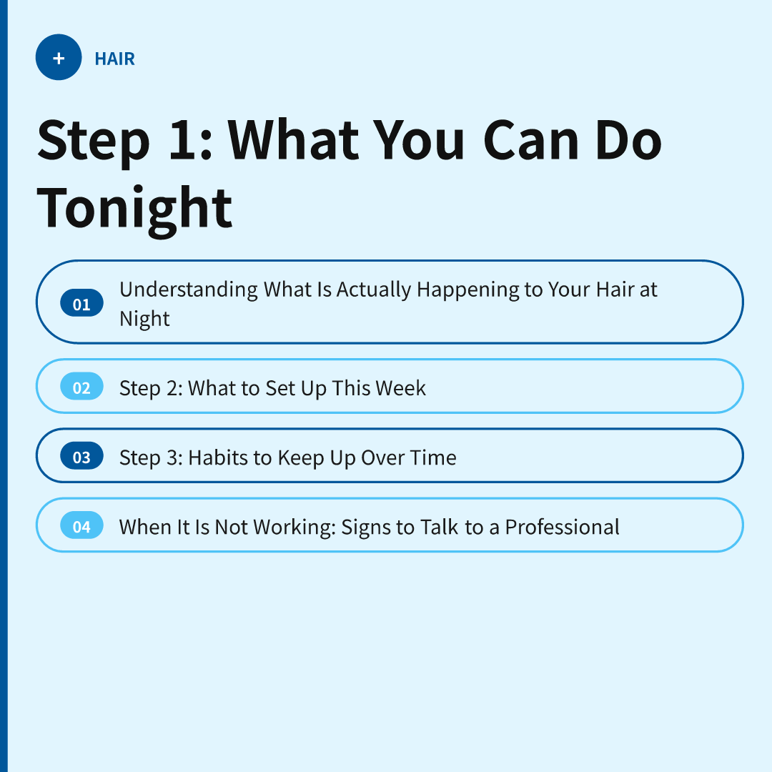 Step 1: What You Can Do Tonight