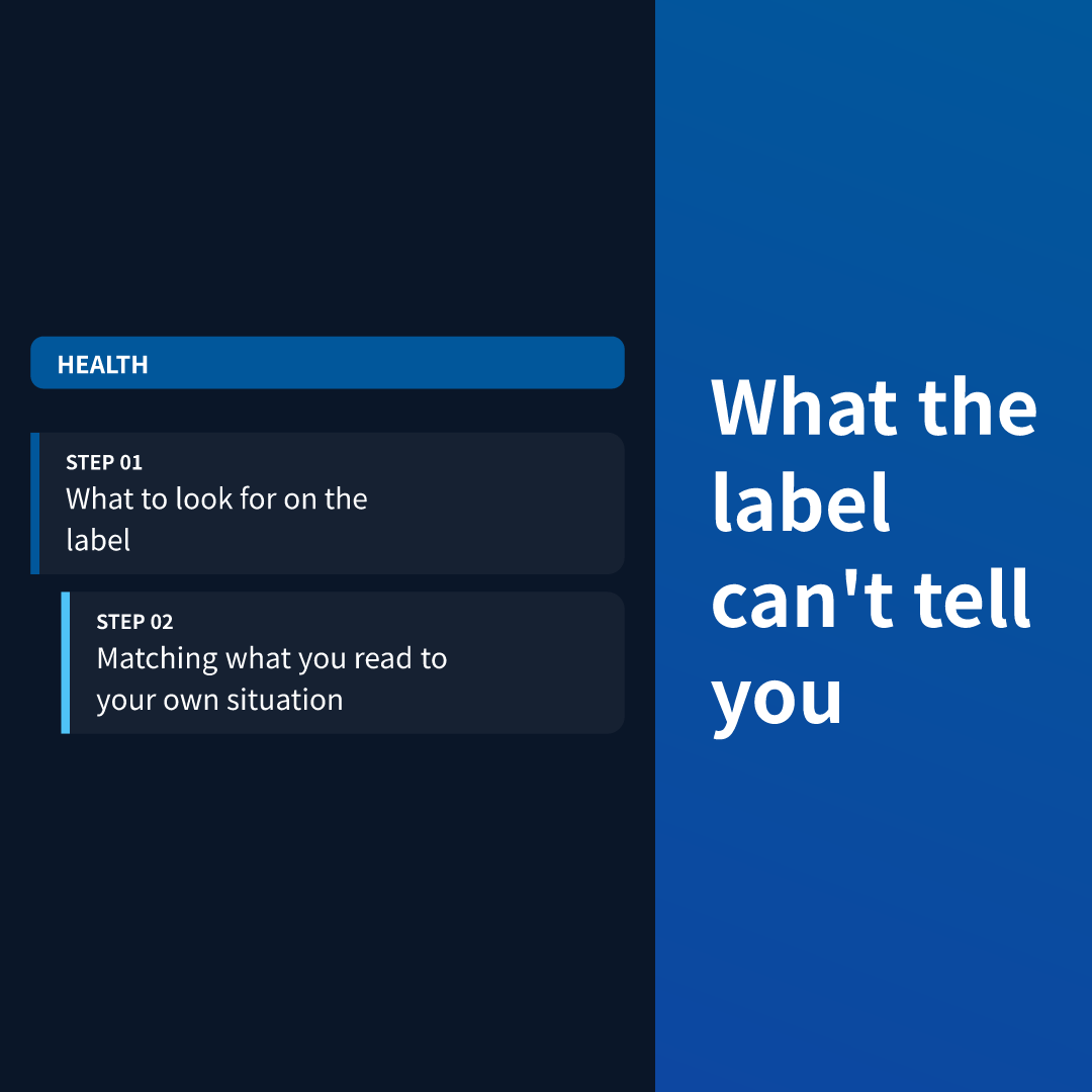What the label can't tell you