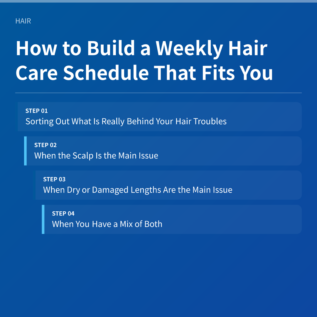 How to Build a Weekly Hair Care Schedule That Fits You - how to build a weekly hair care schedule