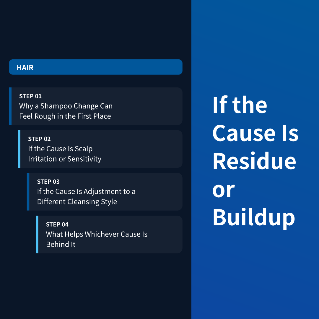 If the Cause Is Residue or Buildup