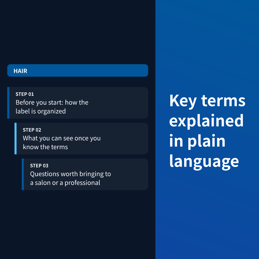 Key terms explained in plain language