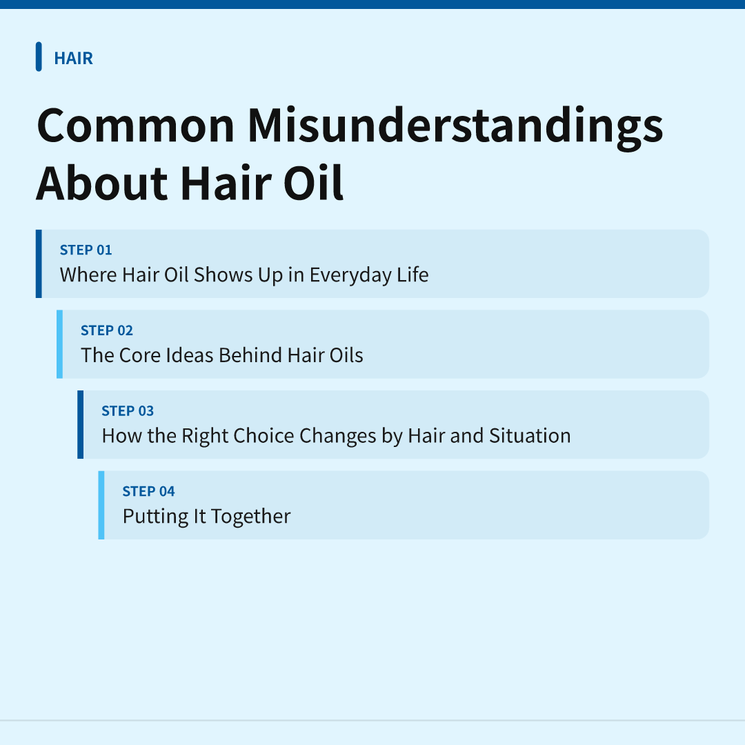 Common Misunderstandings About Hair Oil