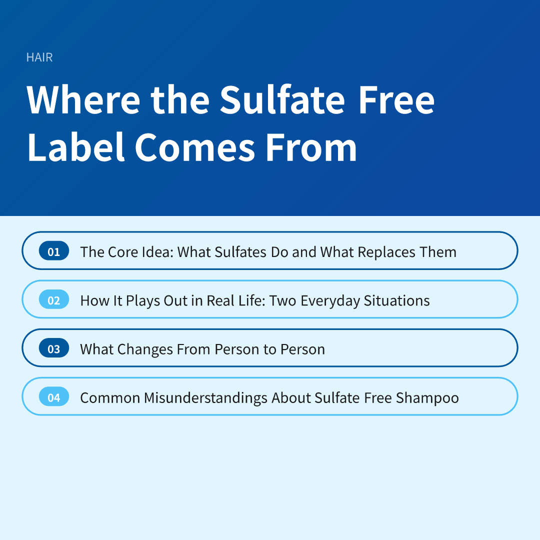 Where the Sulfate Free Label Comes From