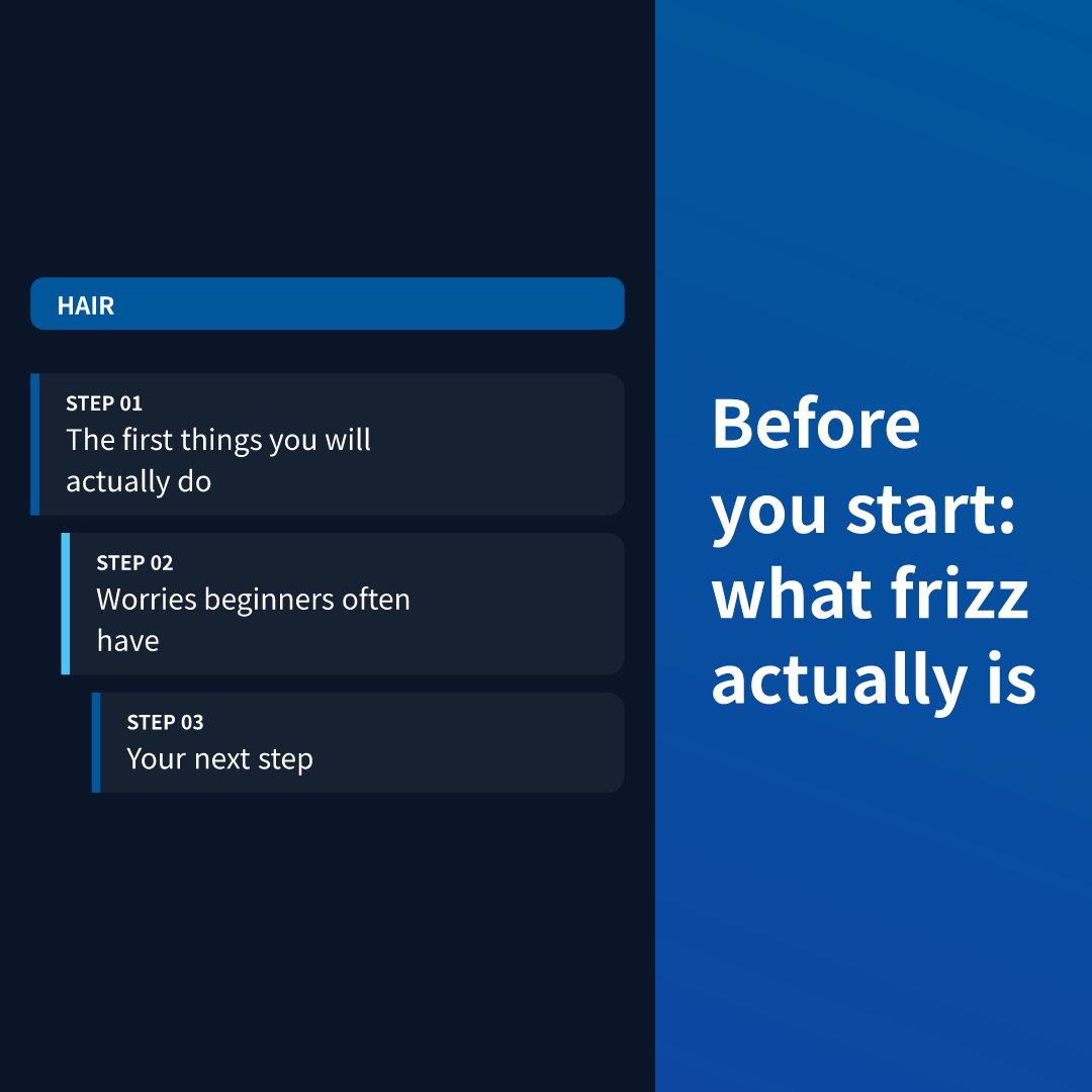 Before you start: what frizz actually is