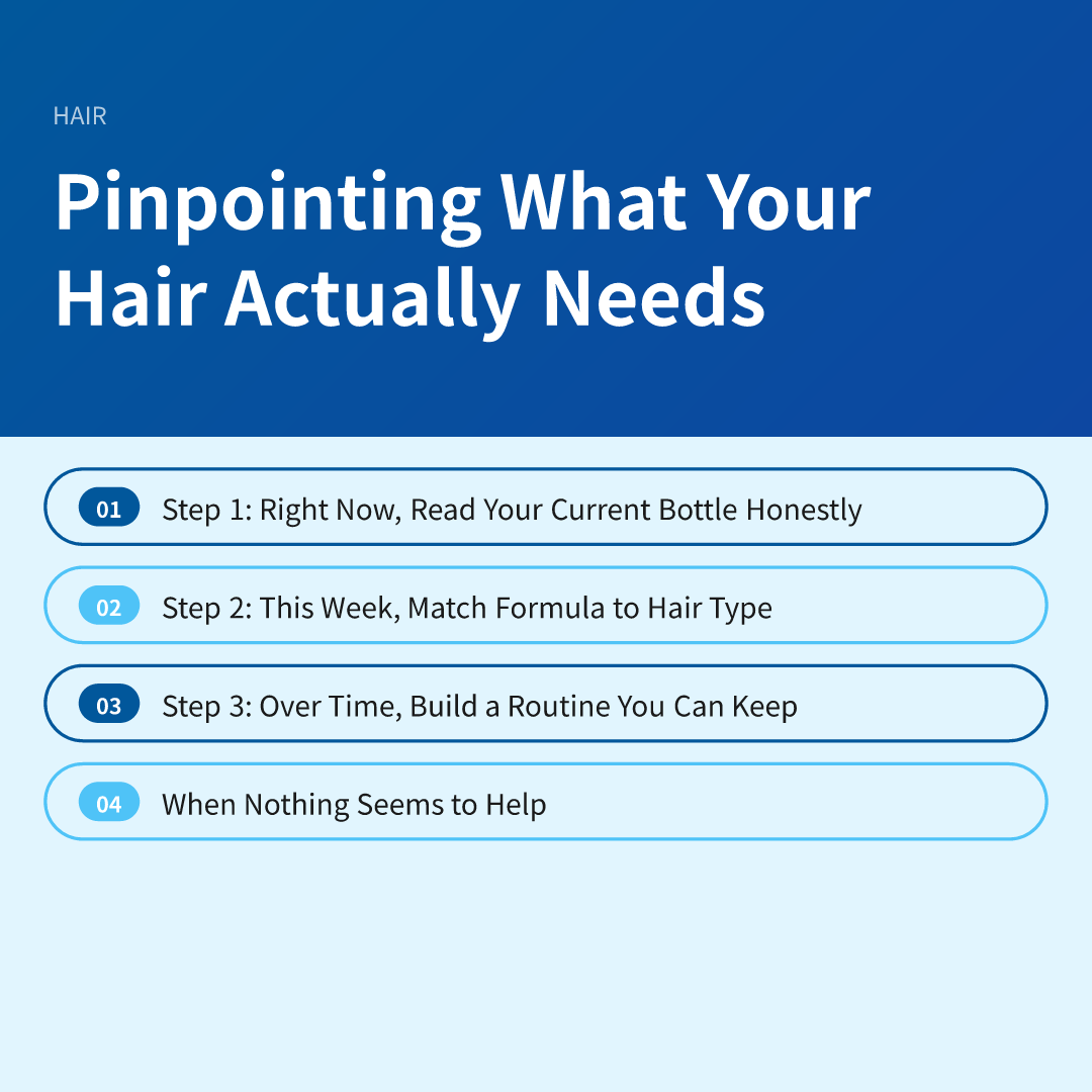 Pinpointing What Your Hair Actually Needs