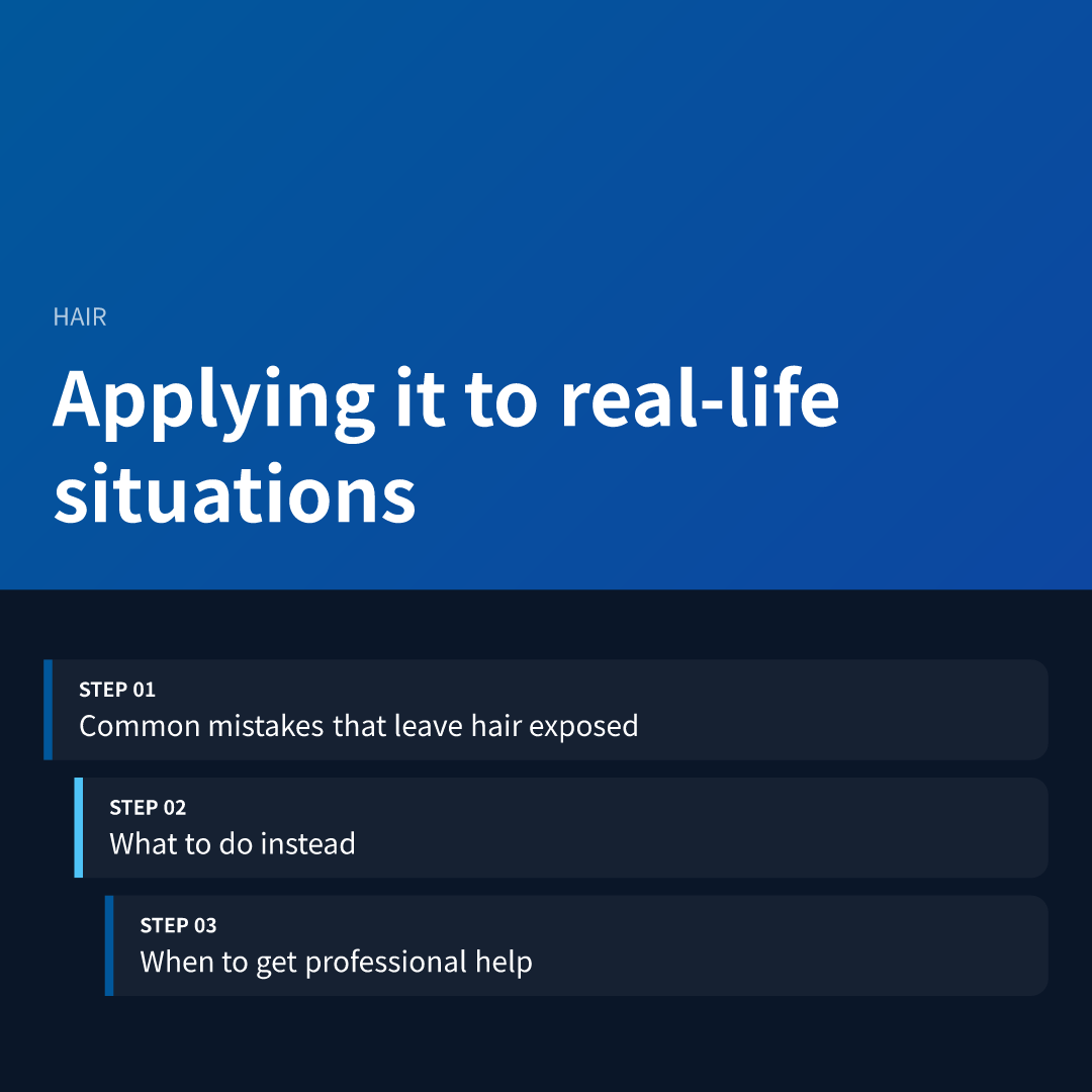Applying it to real-life situations