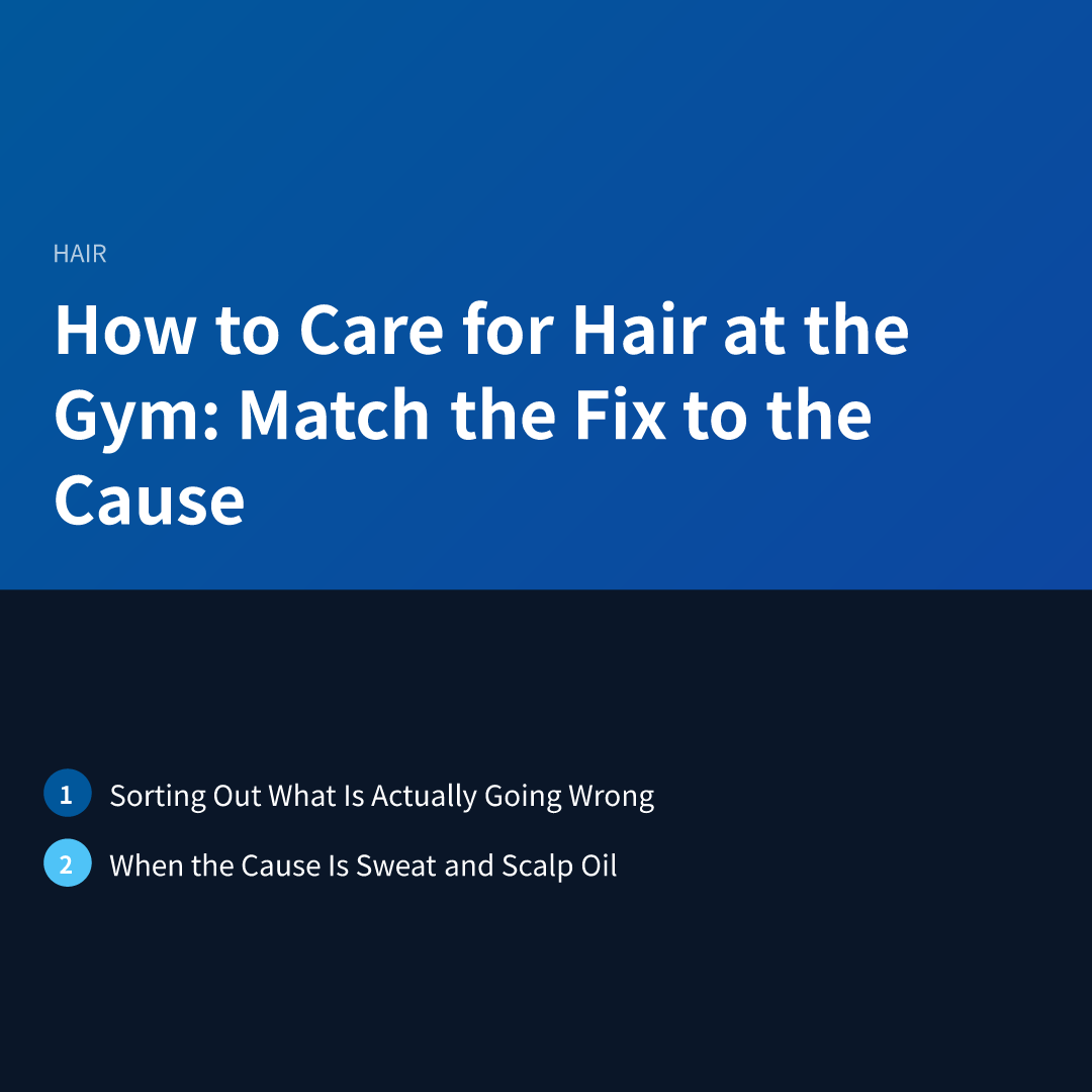 How to Care for Hair at the Gym: Match the Fix to the Cause - how to care for hair at the gym