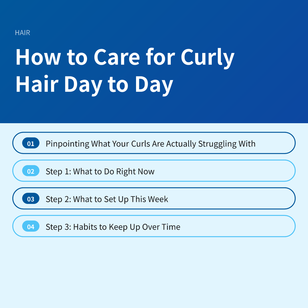 How to Care for Curly Hair Day to Day - how to care for curly hair day to day
