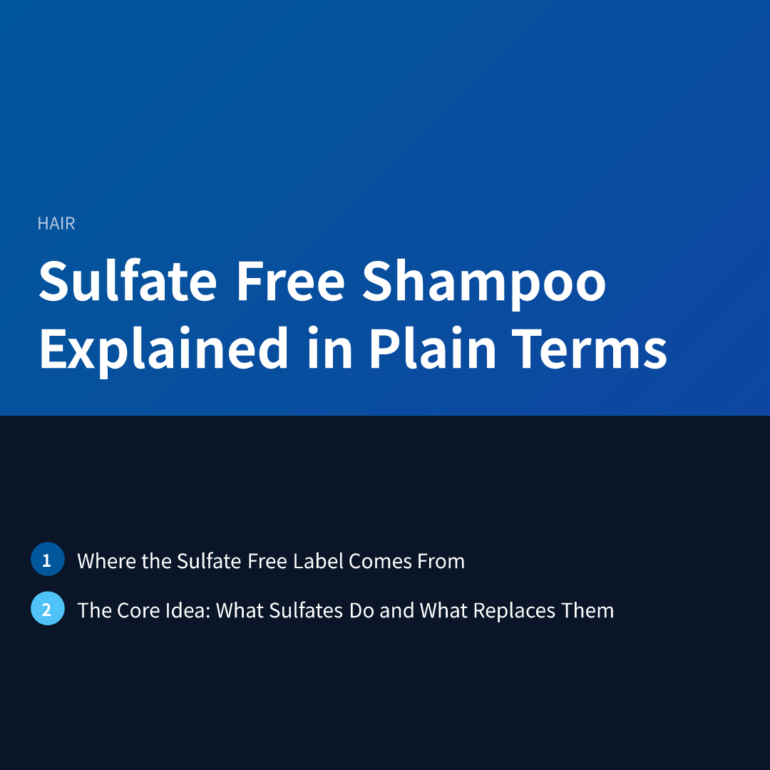 Sulfate Free Shampoo Explained in Plain Terms - sulfate free shampoo explained