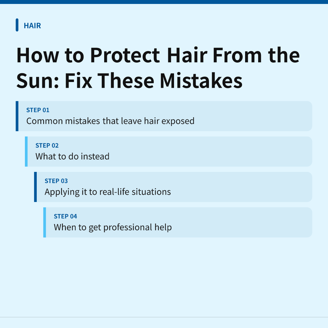 How to Protect Hair From the Sun: Fix These Mistakes - how to protect hair from the sun