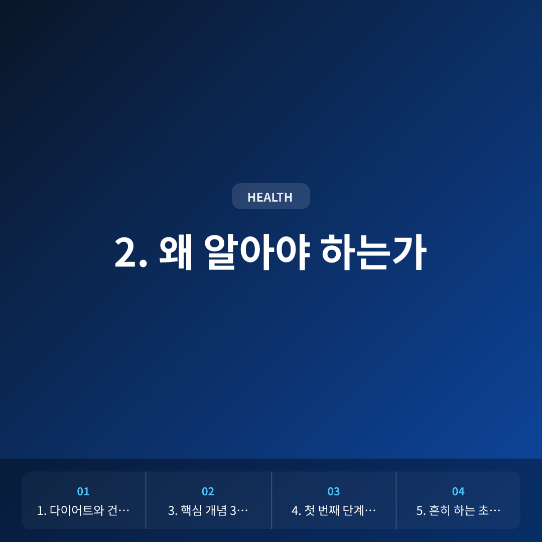 40대 남성 다이어트: 체중 감량과 건강 관리 기본 가이드 이미지 2
