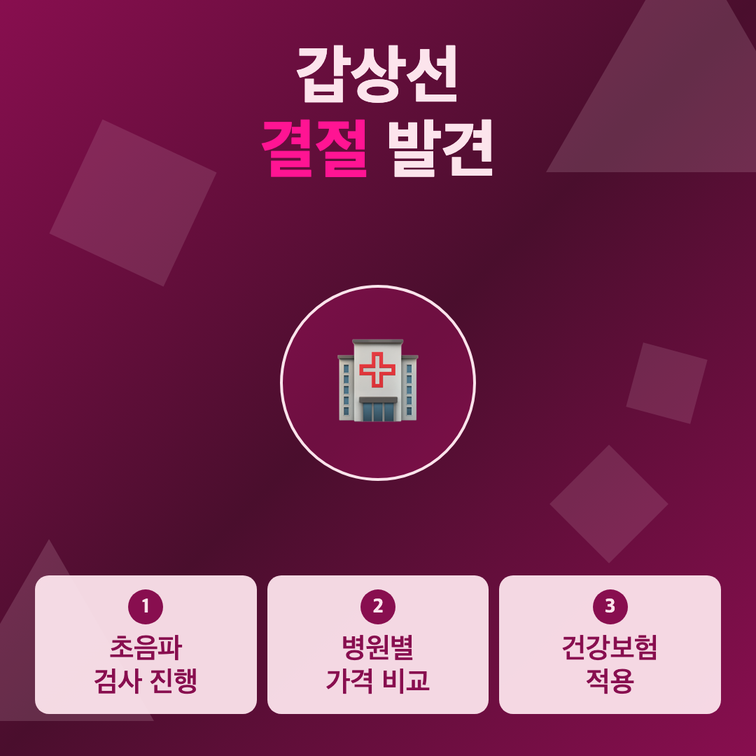 갑상선 결절 발견 - 갑상선암 증상 결절 초음파 검사