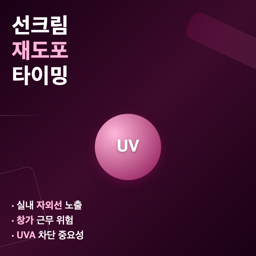실내 자외선 선크림 재도포, 정말 필요할까? 연구로 본 기준 이미지 3